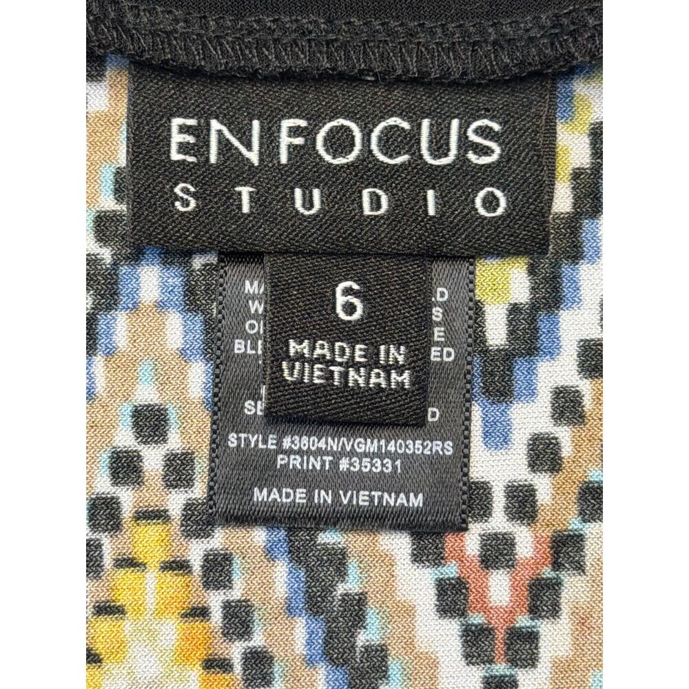 Enfocus Studio Maxi Dress Womens V-Neck y2k SZ 6 Fairy Grunge - Picture 6 of 10